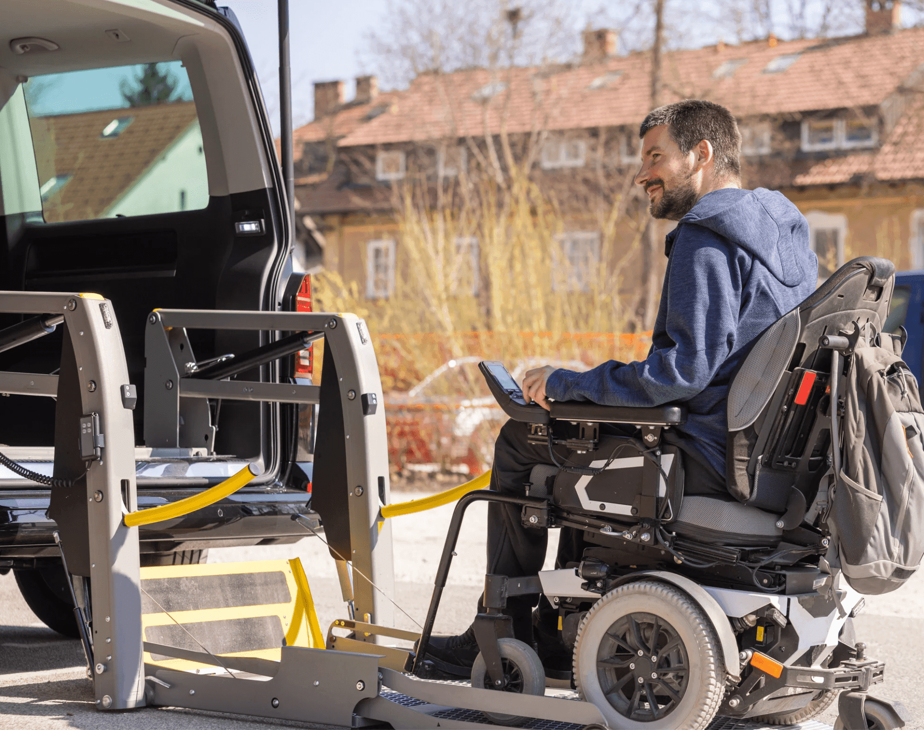 Fully equipped, wheelchair-accessible vehicles